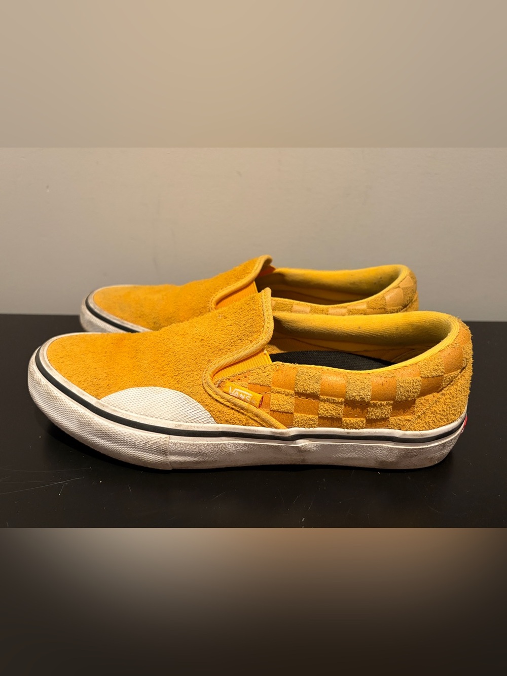 Vans Hairy Suede Slip-On Sneakers - banana Yellow us 6.5 men/ 8 Women
